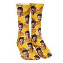 Load image into Gallery viewer, Персонализирани Чорапи с Храна - My Face On Sox