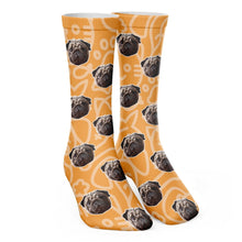 Load image into Gallery viewer, Персонализирани Кучешки Чорапи - My Face On Sox